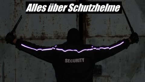 BLACKOUT SCHUTZHELM AM ARSCH