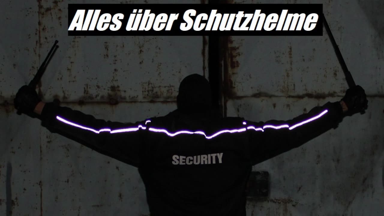 BLACKOUT SCHUTZHELM AM ARSCH