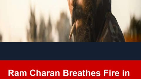 Ram Charan Breathes Fire in Action Sequences for Peddi
