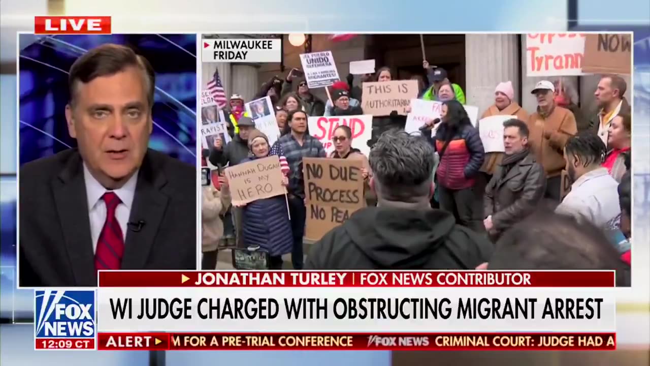 Jonathan Turley on the arrest of a WI judge for helping an illegal evade ICE