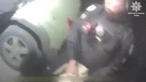 Intense Footage from the Bodycam of a Ukrainian Policeman During Attacks on Kyiv
