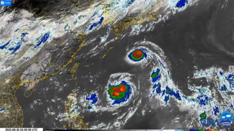 Miran Rubin - Super Typhoon Hinnamnor (Henry) 2022 - rammb cira - sat=himawari9 - IR 4km