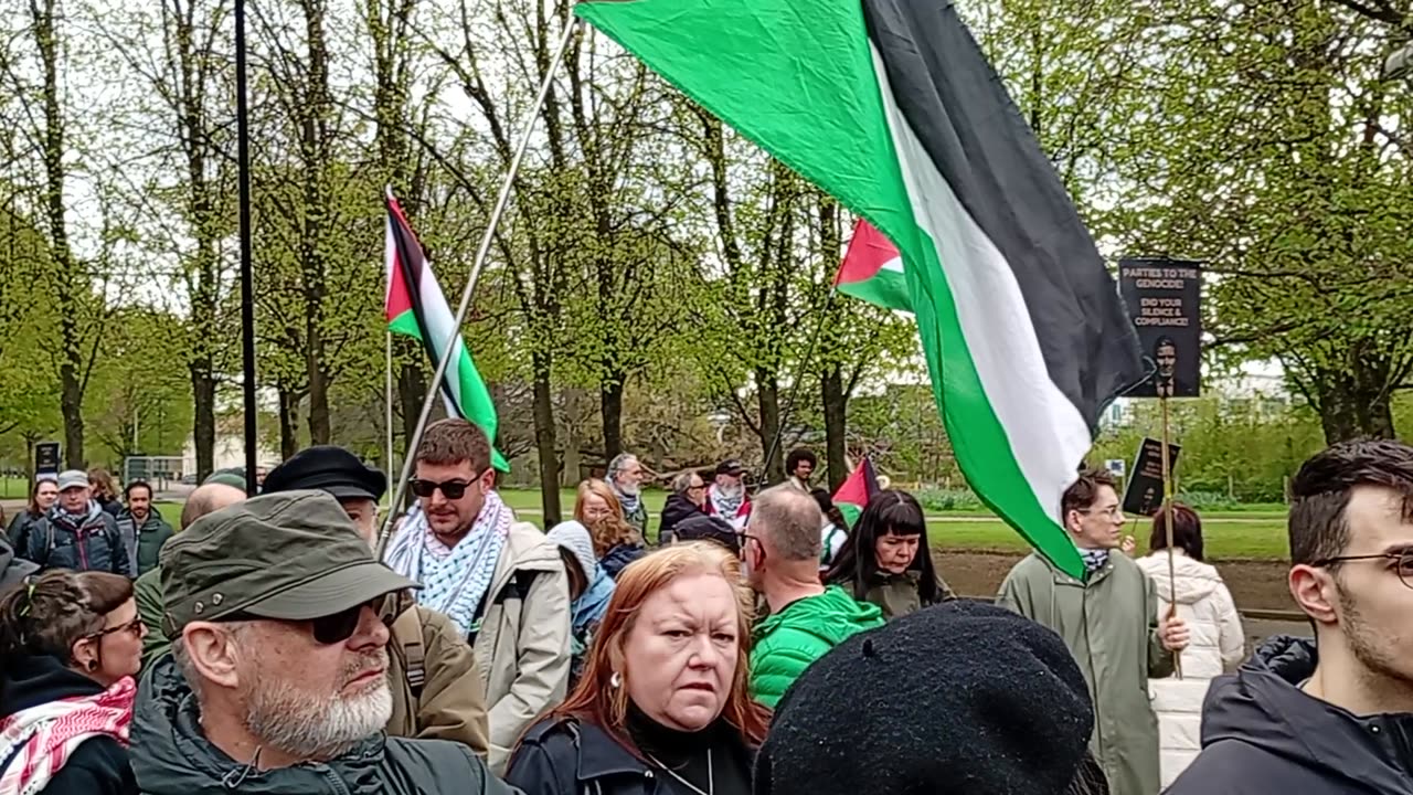 Palestine Rally Glasgow Green 19/04/25