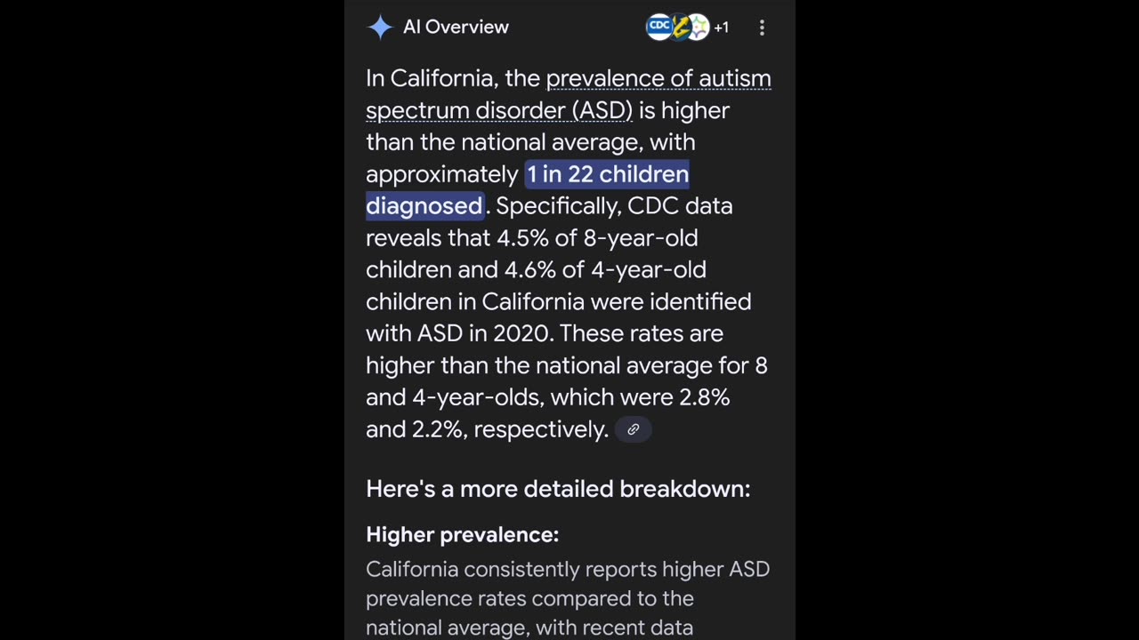 California Autism Rates....I have a few questions