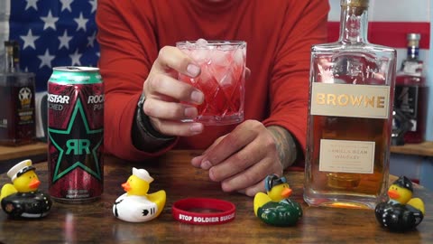 Joseph Merlenbach - Brown Vanilla Bean Whiskey & Rockstar Watermelon Energy Drink