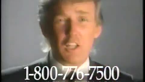 Donald Trump Castle Casino Resort Commercial 1993