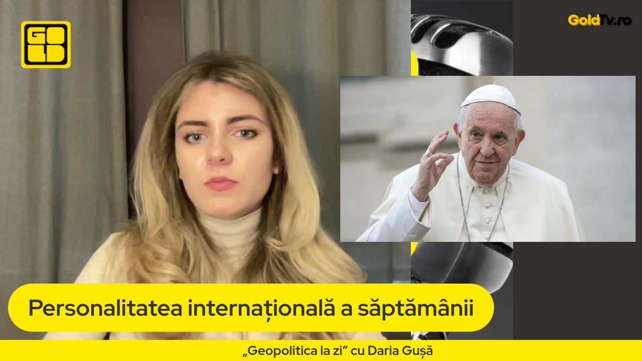 24.04.2025 - Geopolitica la zi cu Daria Gușă