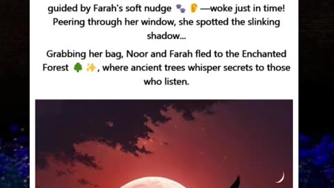 ✨ The Enchanted Story: Noor and Her Magic Bag ✨