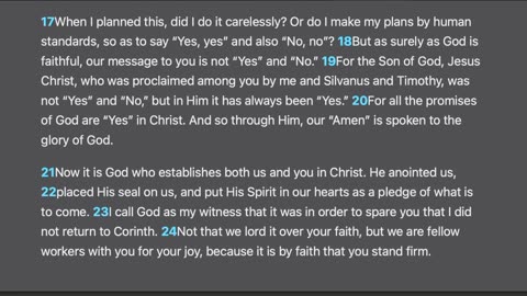 2 Corinthians 1