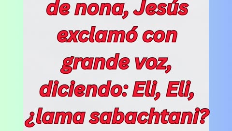 "El clamor de Jesús en la cruz" Mateo 27:46 #shorts #youtube #ytshorts #jesus #views #youtubeshorts