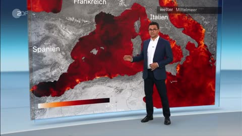 Klima Mittelmeer dunkelstes Rot