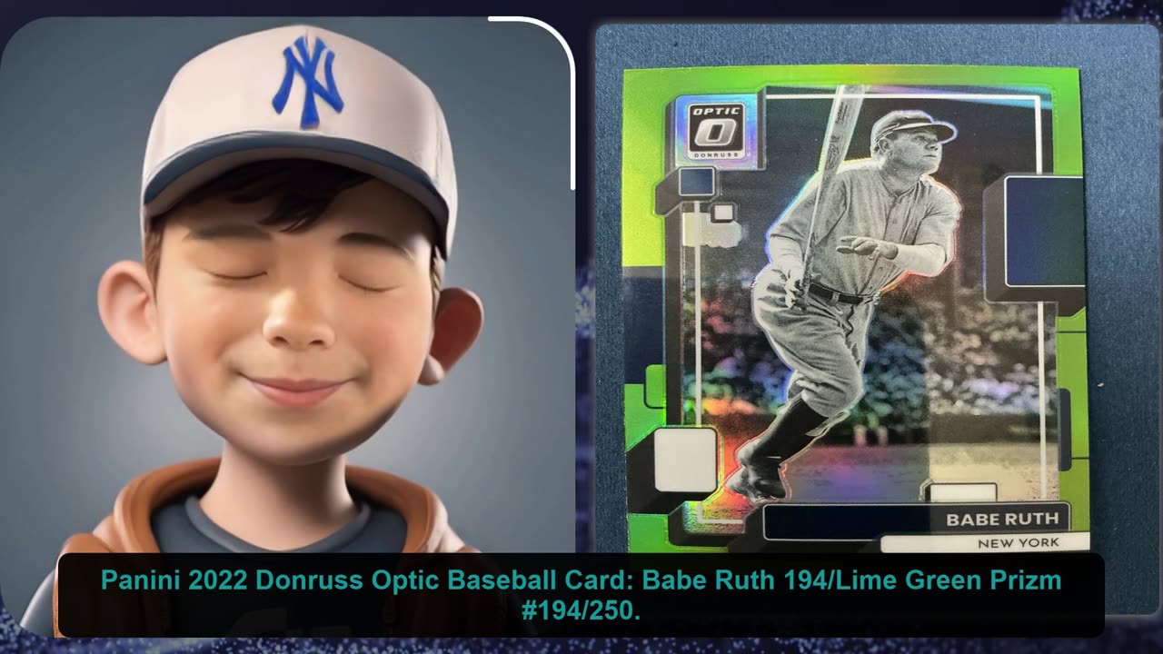 Babe Ruth Baseball Cards- juny 28, 2025