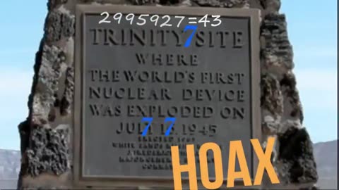 T͟r͟i͟n͟i͟t͟y͟ ͟Test E͟x͟p͟o͟s͟e͟d͟ ͟as a H͟o͟a͟x͟ ͟for a Couple D͟i͟f͟f͟e͟r͟e͟n͟t͟ ͟R͟e͟a͟s͟o͟n͟