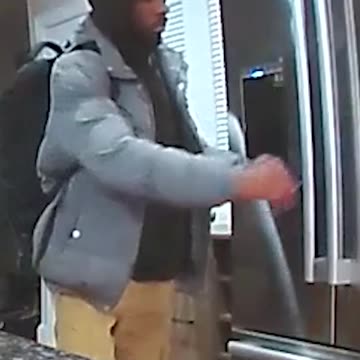 Sneaky Sneaky! Burglar Captured on Video Tip Toeing Through Residence