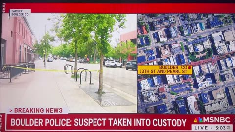 MSNBC is lying about the Boulder attacker. They’re calling him a “white male.”