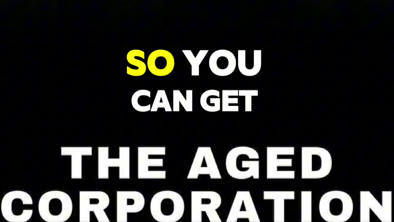 QUICKEST WAY TO GET 100K-500K IN BUSINESS FUNDING 🏦 (THE AGED CORPORATION HACK)