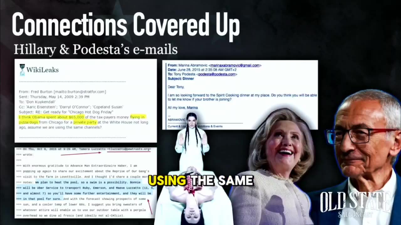 Hillary Clinton and John Podesta emails...