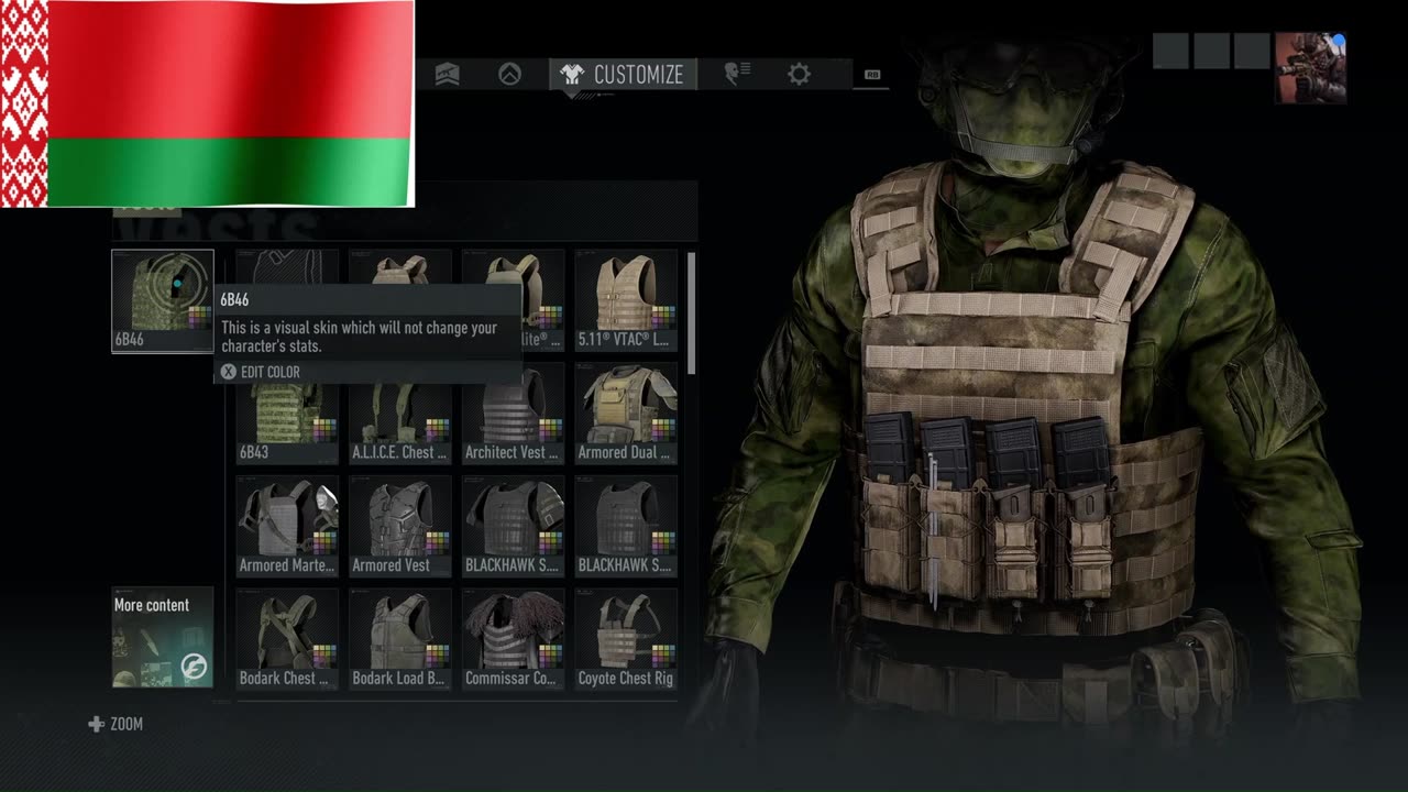 Ghost Recon Breakpoint Belarus Army Outfits Part 18