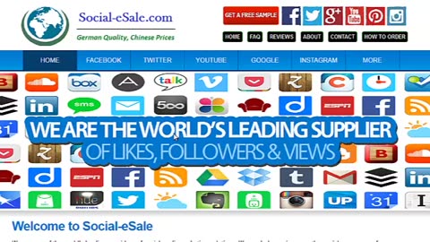How to Order Services on Socialesale.com