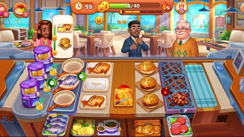 Cooking City : Watch Out! Don't Let the Food Burn!