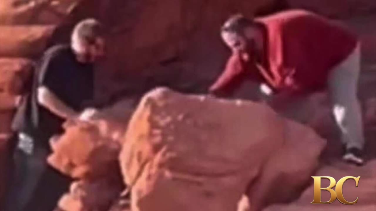 2 men face prison time for destroying park’s 140 million-year-old rock formation