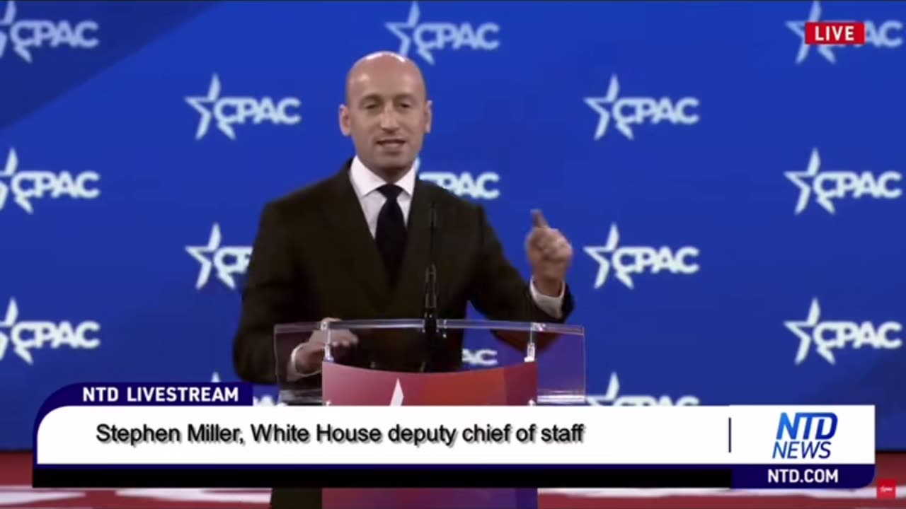 Stephen Miller Always Knows How to Say It