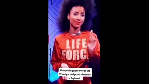 Satanic rituals on TV