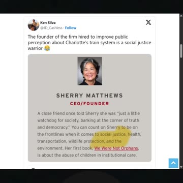 After Train Stabbings, Charlotte Decides to Spend $3.4 M on Texas PR Agency Headed by a SJW