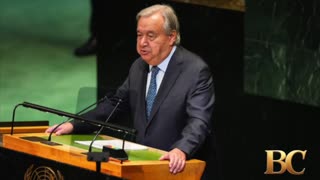 UN chief warns world leaders of ‘an age of reckless disruption and relentless human suffering’