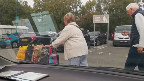 No Black Wizard Here In A Volvo Estate