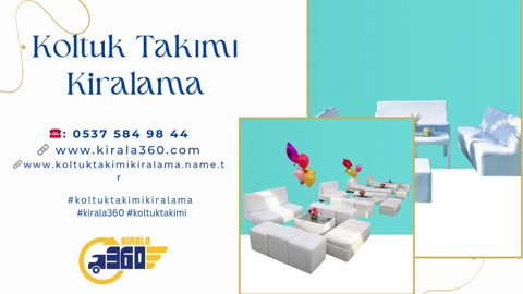 koltuk takimi kiralama 2025