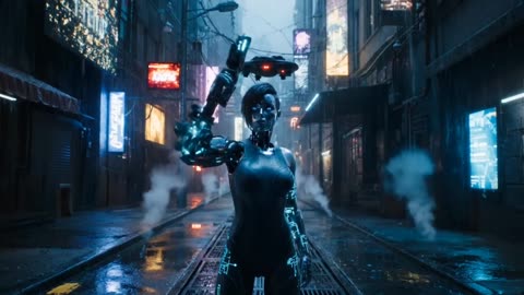 Cyberpunk Escape | Android Unit 734 Breaks Free from Neo-Tokyo (Cinematic Sci-Fi Short)