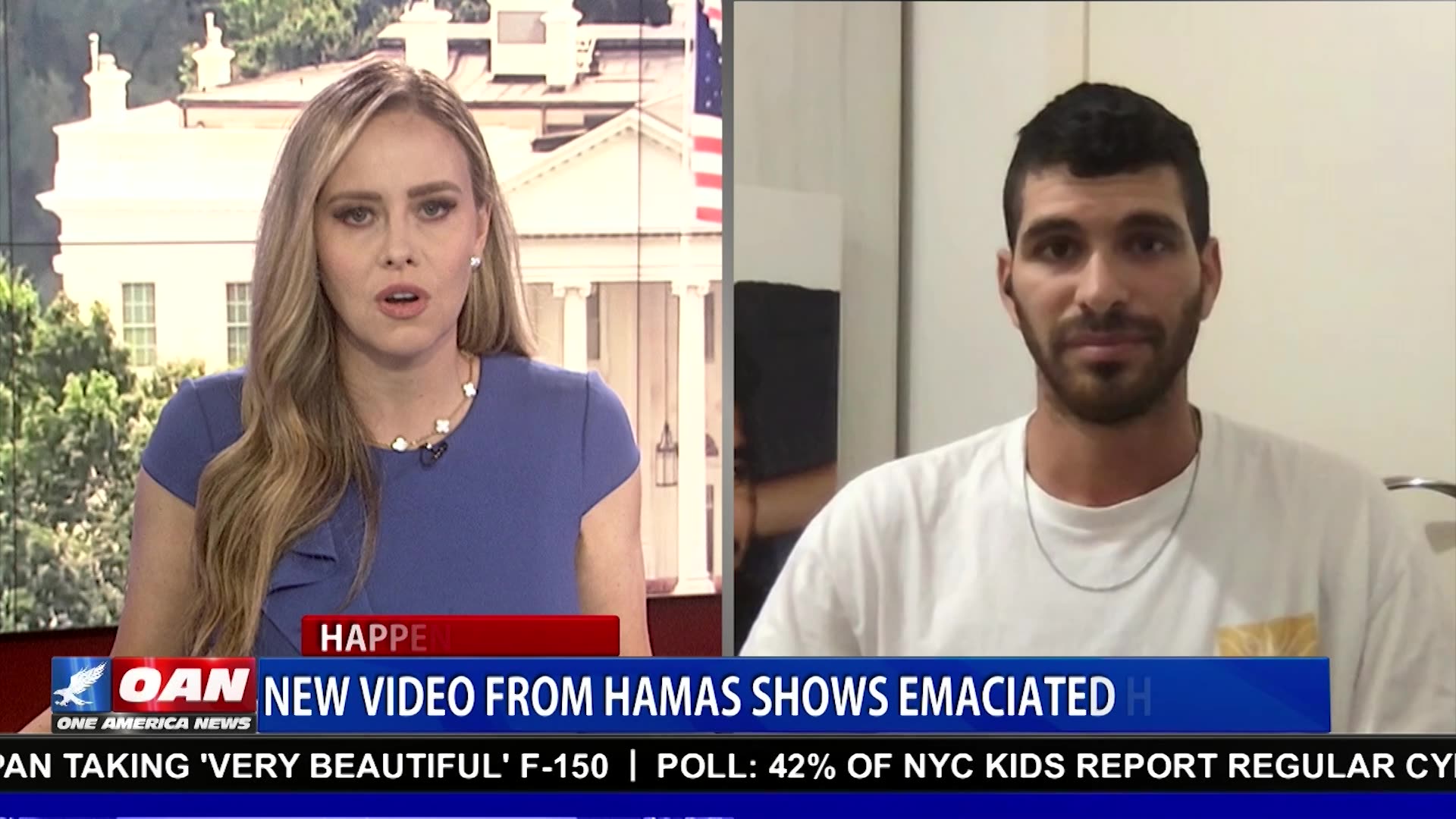 Hamas Starvation Tactics Exposed: Ilay David’s Plea for Help in Powerful One America News Interview