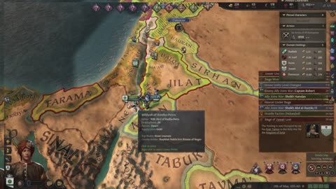 The Sheikh of Druze EP 12 (Crusader Kings III) Advanced Difficulty Character.