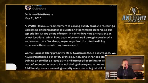 Anthony Cumia talks about the waffle house