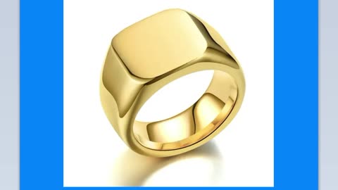 Anel Ouro 18k Masculino Dedeira Grande Robusto Falange Formatura Elegante - Oremte