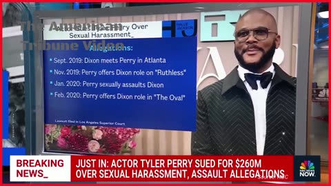 Entertainment Giant Tyler Perry Sued for $260 Million Over Alleged Sexual Assault