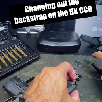 Switching to the Large Backstrap on the HK CC9