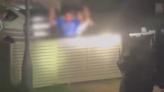 Australian police entering the home of the Bondi Beach terrorist