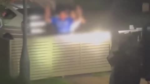 Australian police entering the home of the Bondi Beach terrorist