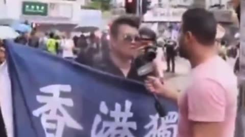 “Donald Trump don’t trust China… China is asshole”