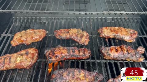 NCTV45’s Cook in the Castle Today’s Dish: ITALIAN TUSCAN STEAK AND ANGELHAIR Aglio e Olio