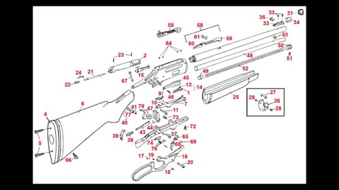 Marlin 410 Breech Bolt, Matte - F419756