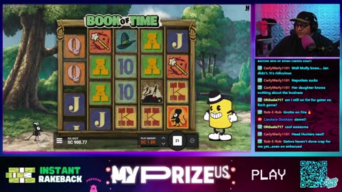 Live On Myprize! You Can Play Along!