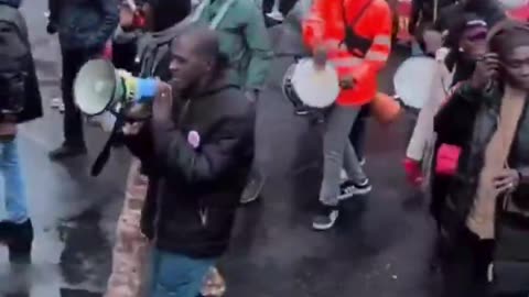 Asylum seekers in France want documents and a home.