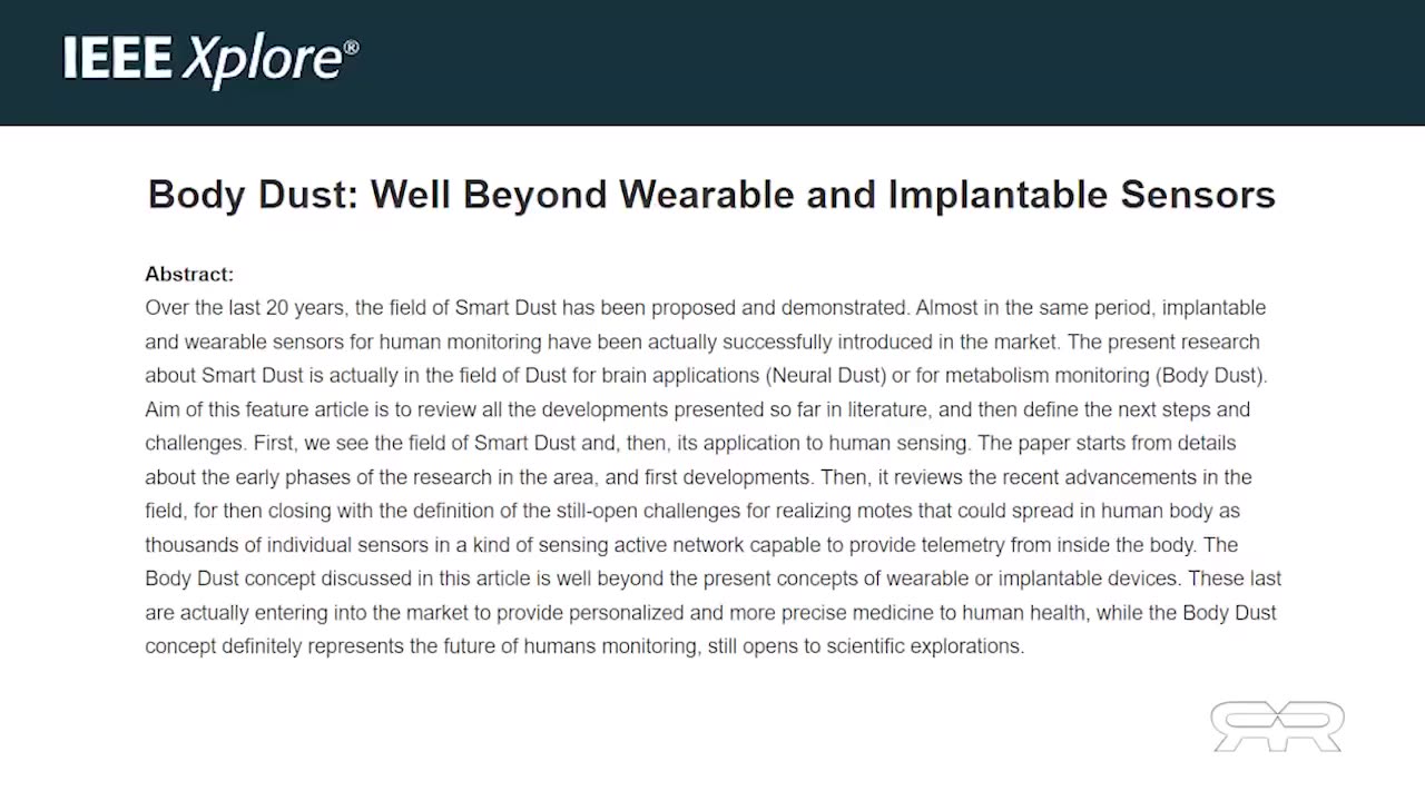 Reese Report Why are our skies bombarded with chemtrails..Smart Dust Biosensors and Chemtrail Dispersal