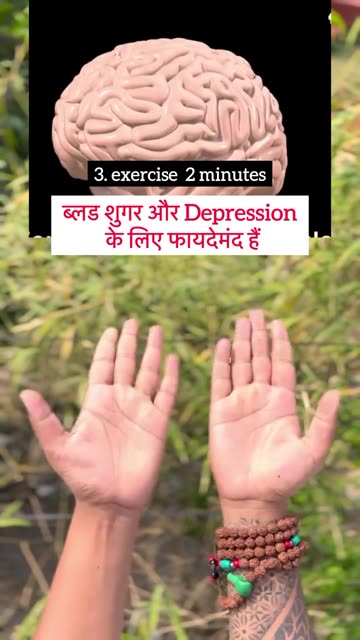 Hand exercise for brain and eyes