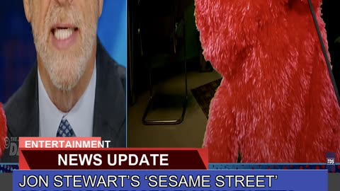 Jon Stewarts Sesame Street Spoof Addresses Elmo