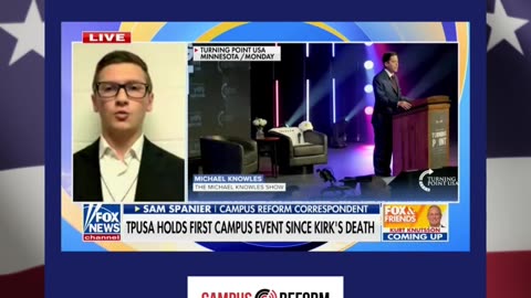 Kirk's legacy inspires conservative student as Michael Knowles headlines 'electric' TPUSA tour event