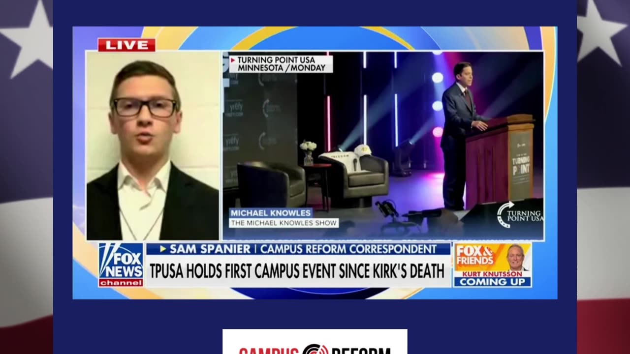 Kirk's legacy inspires conservative student as Michael Knowles headlines 'electric' TPUSA tour event